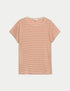 Marks & Spencer "Linen Blend Striped T-Shirt"